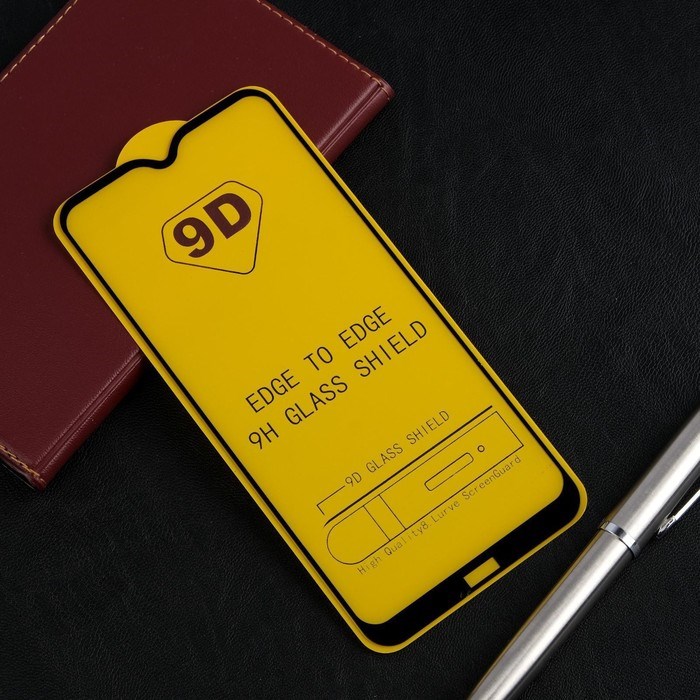 Защитное стекло 9D Luazon для Xiaomi Redmi 8/8A, полный клей, 0.33 мм, 9Н, черное - фото 51389788 Защитное стекло 9D Luazon для Xiaomi Redmi 8/8A, полный клей, 0.33 мм, 9Н, черное - фото 51389788