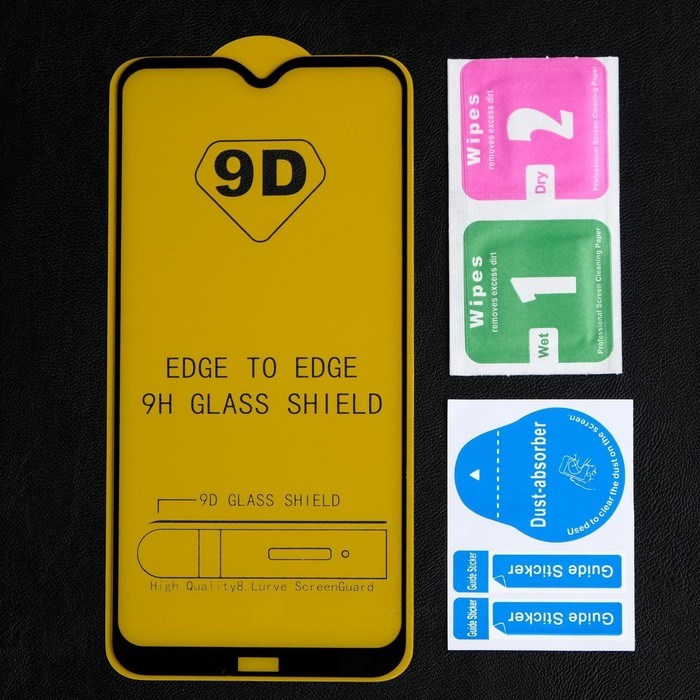 Защитное стекло 9D Luazon для Xiaomi Redmi 8/8A, полный клей, 0.33 мм, 9Н, черное - фото 51389789 Защитное стекло 9D Luazon для Xiaomi Redmi 8/8A, полный клей, 0.33 мм, 9Н, черное - фото 51389789