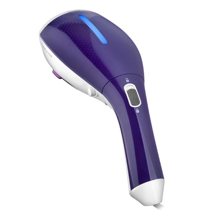 Отпариватель BRAYER BR4121, ручной, 1200 Вт, 900 мл, 16 г/мин, шнур 1 м, бело-фиолетовый - фото 51389883 Отпариватель BRAYER BR4121, ручной, 1200 Вт, 900 мл, 16 г/мин, шнур 1 м, бело-фиолетовый - фото 51389883