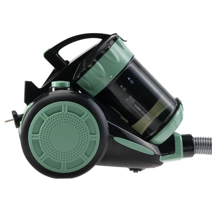 Пылесос Centek CT-2563, 2000/380 Вт, 3.5 л, чёрно-зелёный - фото 51389928 Пылесос Centek CT-2563, 2000/380 Вт, 3.5 л, чёрно-зелёный - фото 51389928