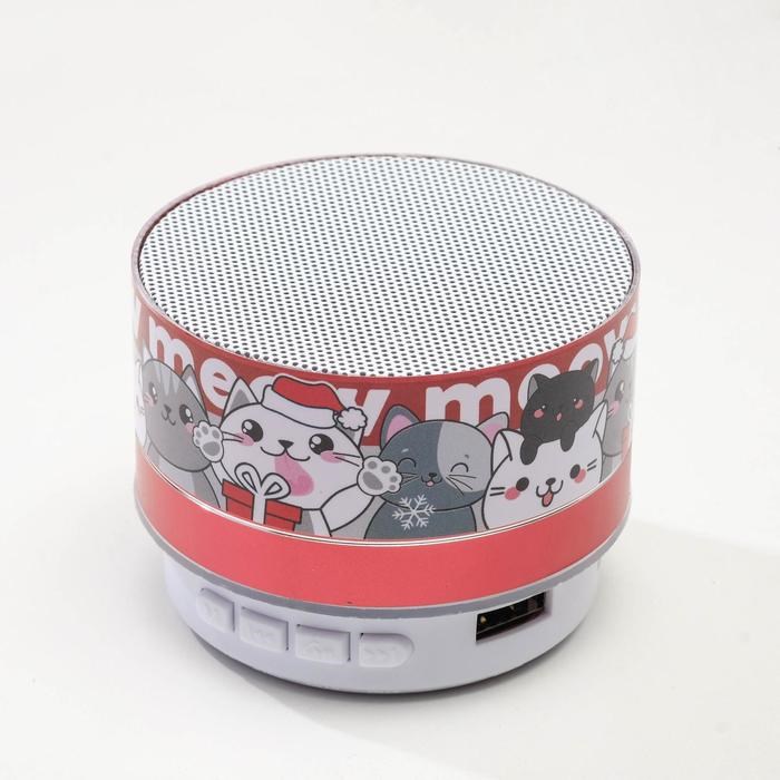 Портативная колонка «Котята», Bluetooth, USB, 6,9 х 6,9 х 5,2 - фото 51390034 Портативная колонка «Котята», Bluetooth, USB, 6,9 х 6,9 х 5,2 - фото 51390034