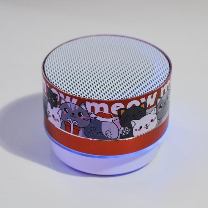 Портативная колонка «Котята», Bluetooth, USB, 6,9 х 6,9 х 5,2 - фото 51390038 Портативная колонка «Котята», Bluetooth, USB, 6,9 х 6,9 х 5,2 - фото 51390038