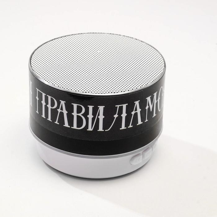 Колонка портативная новогодняя «Новый год: Моя музыка - мои правила», Bluetooth, USB, 6,9 х 6,9 х 5,2 см - фото 51390041 Колонка портативная новогодняя «Новый год: Моя музыка - мои правила», Bluetooth, USB, 6,9 х 6,9 х 5,2 см - фото 51390041