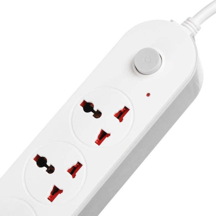 Удлинитель Luazon Lighting, 3 розетки, 3 м, 10 А, 2200 Вт, 2х0.75 мм2, 3хUSB, с выкл., Б - фото 51390211 Удлинитель Luazon Lighting, 3 розетки, 3 м, 10 А, 2200 Вт, 2х0.75 мм2, 3хUSB, с выкл., Б - фото 51390211