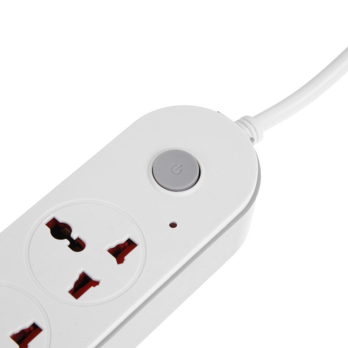 Удлинитель Luazon Lighting, 3 розетки, 3 м, 10 А, 2200 Вт, 2х0.75 мм2, 3хUSB, с выкл., Б - фото 51390215 Удлинитель Luazon Lighting, 3 розетки, 3 м, 10 А, 2200 Вт, 2х0.75 мм2, 3хUSB, с выкл., Б - фото 51390215