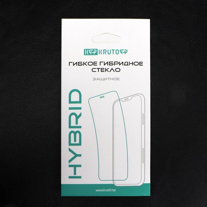 Защитное стекло Krutoff, для Xiaomi Redmi Note 9, гибридное, полный клей - фото 51390612 Защитное стекло Krutoff, для Xiaomi Redmi Note 9, гибридное, полный клей - фото 51390612
