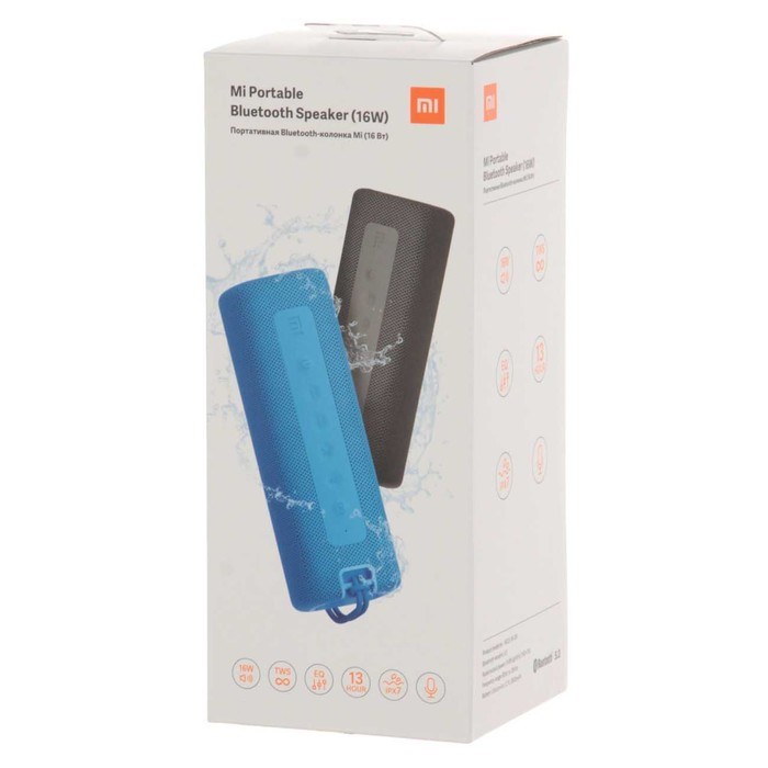 Портативная колонка Mi Portable Bluetooth Speaker (QBH4195GL), 16Вт, BT 5.0, 2600мАч, черная - фото 51391082 Портативная колонка Mi Portable Bluetooth Speaker (QBH4195GL), 16Вт, BT 5.0, 2600мАч, черная - фото 51391082