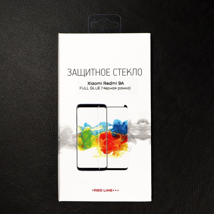Защитное стекло Red Line для Xiaomi Redmi 9A, Full Screen, полный клей, черное - фото 51391161 Защитное стекло Red Line для Xiaomi Redmi 9A, Full Screen, полный клей, черное - фото 51391161