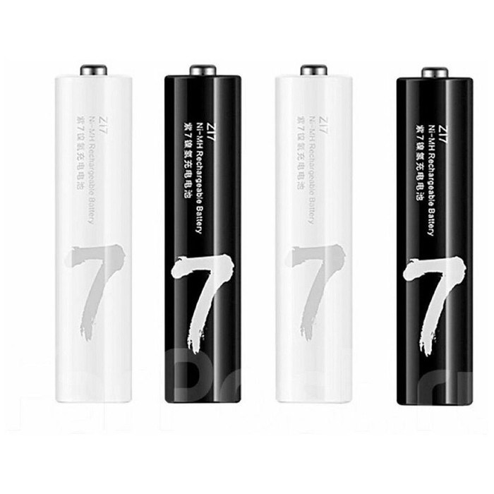 Аккумулятор Xiaomi ZMI ZI7, Ni-Mh, AAA, HR03-4BOX, 1.2 В, 700 мАч, бокс, 4 шт. - фото 51391249 Аккумулятор Xiaomi ZMI ZI7, Ni-Mh, AAA, HR03-4BOX, 1.2 В, 700 мАч, бокс, 4 шт. - фото 51391249