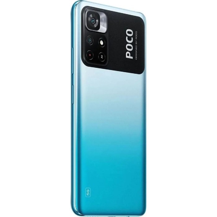Смартфон Xiaomi POCO M4 Pro 5G NFC RU, 6.6'', IPS, 4Гб, 64Гб, 50 Мп, 16Мп, 5000 мАч, синий - фото 51391428 Смартфон Xiaomi POCO M4 Pro 5G NFC RU, 6.6'', IPS, 4Гб, 64Гб, 50 Мп, 16Мп, 5000 мАч, синий - фото 51391428