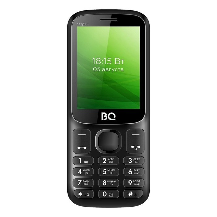 Сотовый телефон BQ M-2440 Step L+, 2.4", 2 sim, 32Мб, microSD, 800 мАч, чёрный - фото 51391430 Сотовый телефон BQ M-2440 Step L+, 2.4", 2 sim, 32Мб, microSD, 800 мАч, чёрный - фото 51391430