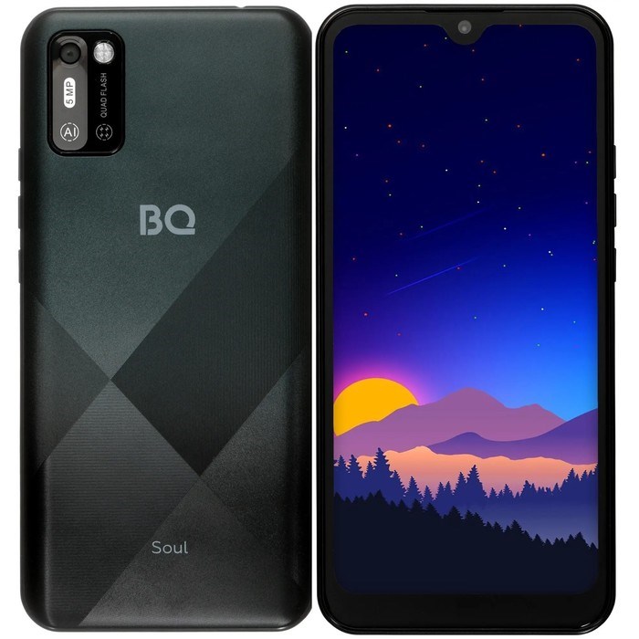 Смартфон BQ 6051G Soul, 6.09", IPS, 2 sim, 1Гб, 16Гб, 5 Мп, microSD, 3000 мАч, черный - фото 51391441 Смартфон BQ 6051G Soul, 6.09", IPS, 2 sim, 1Гб, 16Гб, 5 Мп, microSD, 3000 мАч, черный - фото 51391441