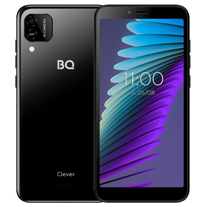 Смартфон BQ 5765L Clever, 5.7", IPS, 2 sim, 3Гб, 16Гб, 5 Мп, microSD, 2700 мАч, черный - фото 51391451 Смартфон BQ 5765L Clever, 5.7", IPS, 2 sim, 3Гб, 16Гб, 5 Мп, microSD, 2700 мАч, черный - фото 51391451