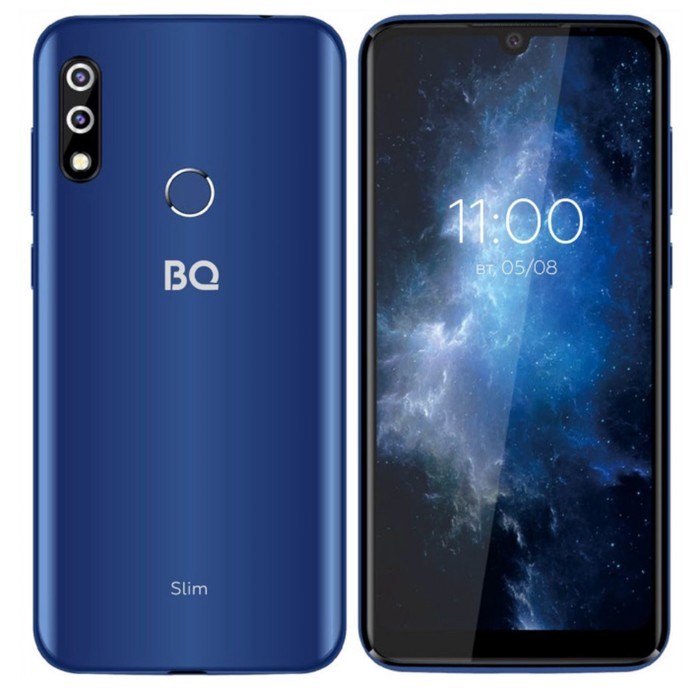 Смартфон BQ 6061L Slim, 6.09", IPS, 2 sim, 2Гб, 16Гб, 8 Мп, microSD, 3500 мАч, синий - фото 51391455 Смартфон BQ 6061L Slim, 6.09", IPS, 2 sim, 2Гб, 16Гб, 8 Мп, microSD, 3500 мАч, синий - фото 51391455