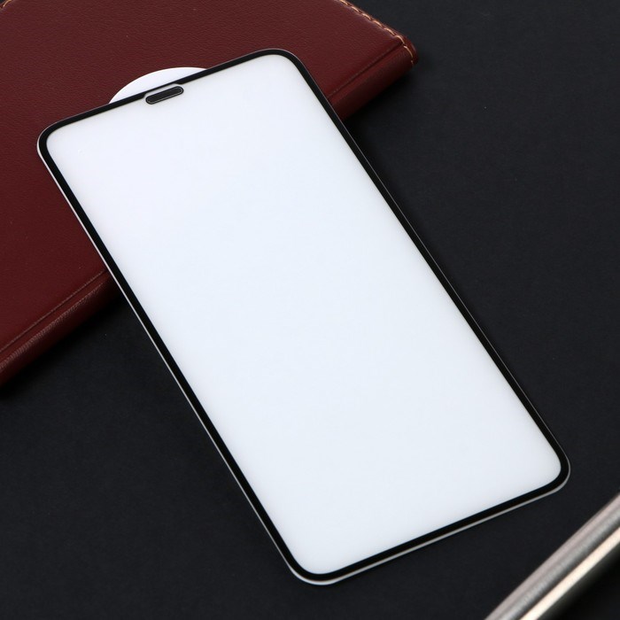 Защитное стекло 9D LuazON для iPhone XS Max/11 Pro Max 6.5 дюйма, 9H, сетка на динамике - фото 51391551 Защитное стекло 9D LuazON для iPhone XS Max/11 Pro Max 6.5 дюйма, 9H, сетка на динамике - фото 51391551