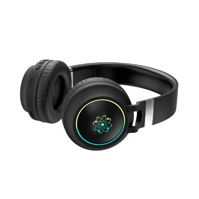 Наушники TFN Atom, беспроводные,BT 5.0, накладные, микрофон, FM, microSD, 300мАч, подсветка, черные - фото 51391589 Наушники TFN Atom, беспроводные,BT 5.0, накладные, микрофон, FM, microSD, 300мАч, подсветка, черные - фото 51391589