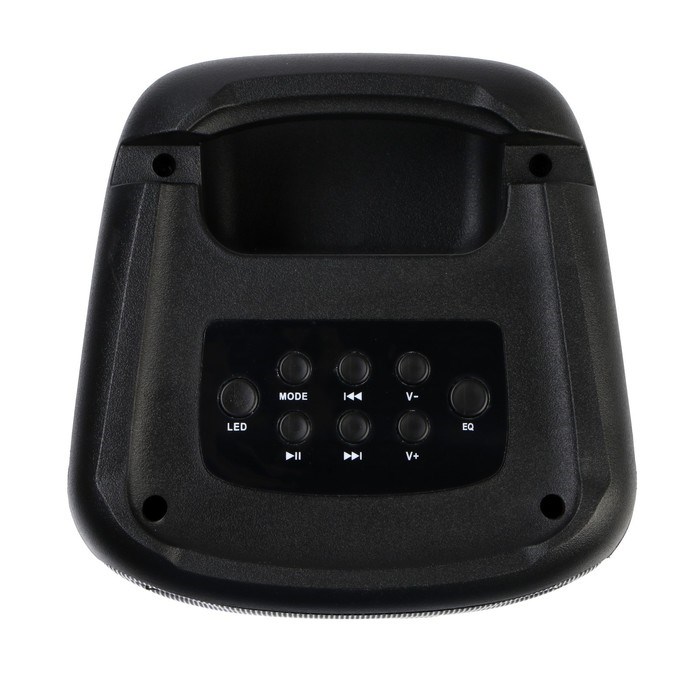 Портативная колонка Perfeo DISCO RING 4, 10 Вт, BT 5.0, AUX, FM, MP3, microSD, USB, черная - фото 51391667 Портативная колонка Perfeo DISCO RING 4, 10 Вт, BT 5.0, AUX, FM, MP3, microSD, USB, черная - фото 51391667