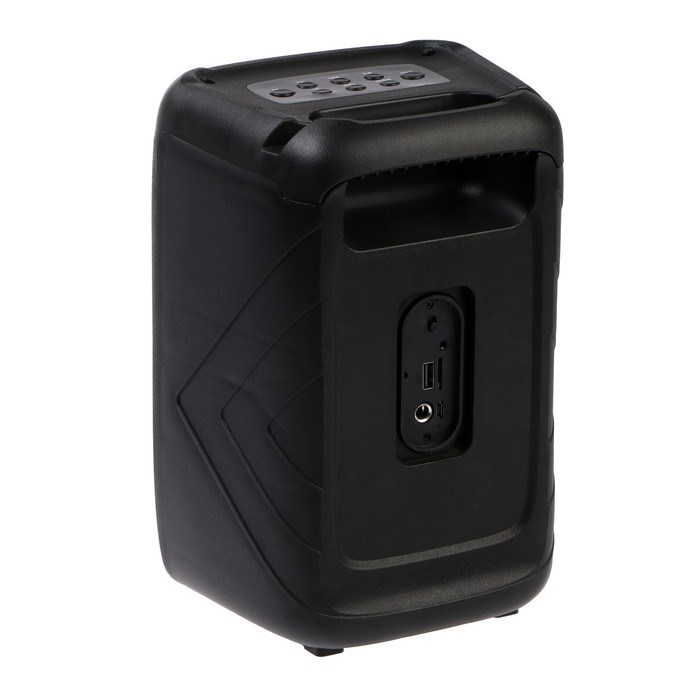 Портативная колонка Perfeo DISCO RING 4, 10 Вт, BT 5.0, AUX, FM, MP3, microSD, USB, черная - фото 51391668 Портативная колонка Perfeo DISCO RING 4, 10 Вт, BT 5.0, AUX, FM, MP3, microSD, USB, черная - фото 51391668