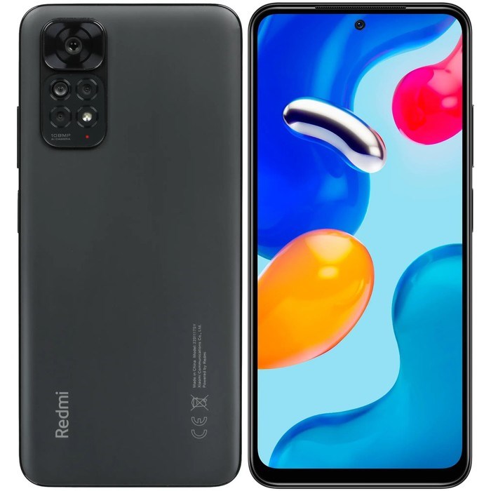 Смартфон Xiaomi Redmi Note 11S RU, 6.43", Amoled, 6 Гб, 128 Гб, 108 Мп, 5000мАч, NFC, серый - фото 51391740 Смартфон Xiaomi Redmi Note 11S RU, 6.43", Amoled, 6 Гб, 128 Гб, 108 Мп, 5000мАч, NFC, серый - фото 51391740