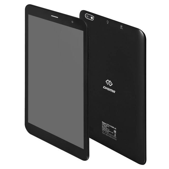 Планшет Digma CITI 8 E400, 8", IPS 1280x800, 1.6 ГГц, 2+32 Гб, 2 Мп, Android 10, чёрный - фото 51391826 Планшет Digma CITI 8 E400, 8", IPS 1280x800, 1.6 ГГц, 2+32 Гб, 2 Мп, Android 10, чёрный - фото 51391826