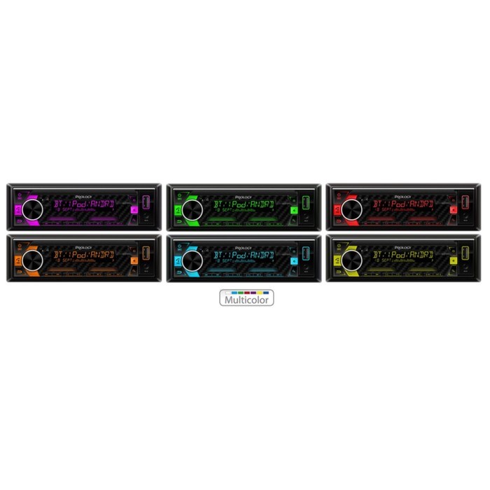 Автомагнитола PROLOGY CMX-230, 1DIN, USB/ FM/ BT, приложение OS Android/ iOS, RCA 4х55 Вт - фото 51391852 Автомагнитола PROLOGY CMX-230, 1DIN, USB/ FM/ BT, приложение OS Android/ iOS, RCA 4х55 Вт - фото 51391852