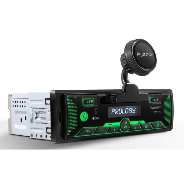 Автомагнитола PROLOGY SMP-300, 1DIN, USB/ FM/ BT, приложение OS Android/ iOS, RCA 4х55 Вт - фото 51391858 Автомагнитола PROLOGY SMP-300, 1DIN, USB/ FM/ BT, приложение OS Android/ iOS, RCA 4х55 Вт - фото 51391858