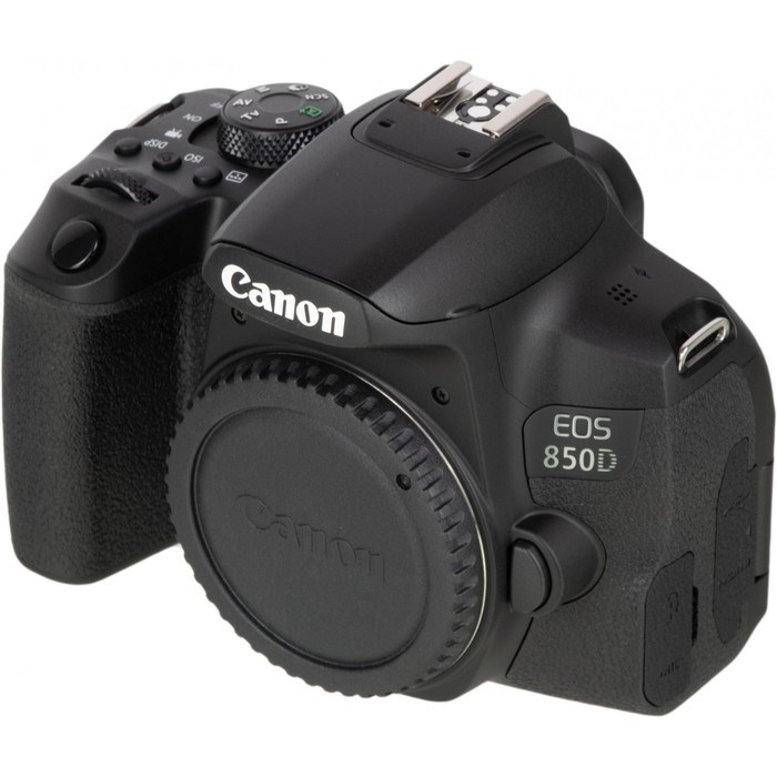 Зеркальный Фотоаппарат Canon EOS 850D, 24.1 Мп, 3", 3840р, SD, (без объектива), чёрный - фото 51391915 Зеркальный Фотоаппарат Canon EOS 850D, 24.1 Мп, 3", 3840р, SD, (без объектива), чёрный - фото 51391915