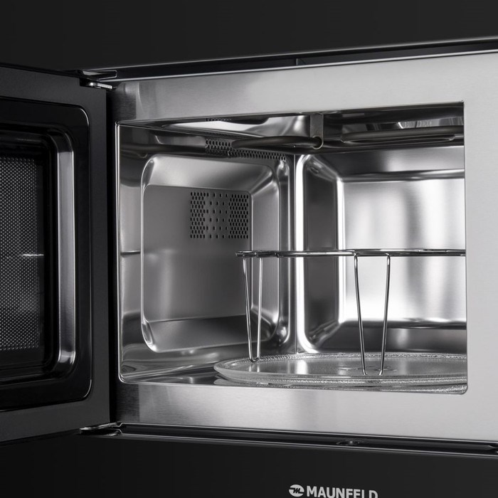 Встраиваемая микроволновая печь MAUNFELD MBMO.20.2PGB, 800 Вт, 20 л, 9 режимов, чёрная - фото 51391975 Встраиваемая микроволновая печь MAUNFELD MBMO.20.2PGB, 800 Вт, 20 л, 9 режимов, чёрная - фото 51391975