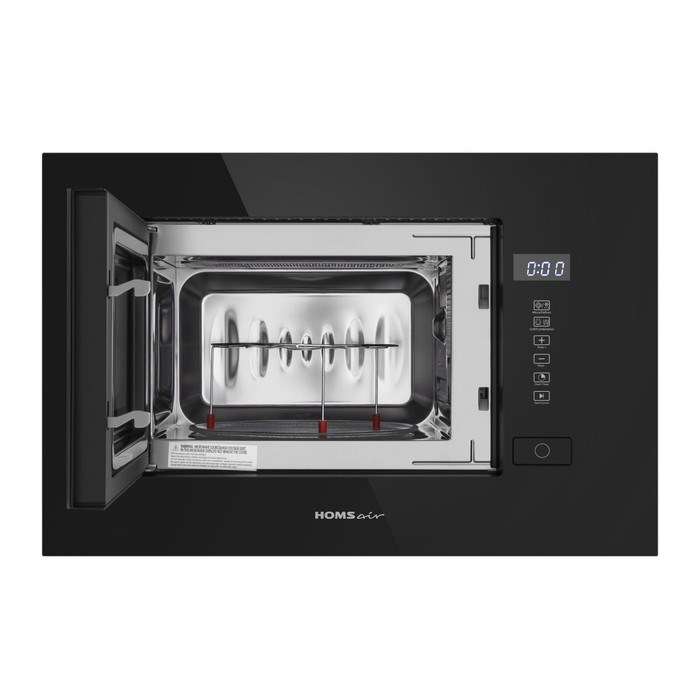 Встраиваемая микроволновая печь HOMSair MOB205GB, 1080 Вт, 20 л, 5 режимов, чёрная - фото 51392038 Встраиваемая микроволновая печь HOMSair MOB205GB, 1080 Вт, 20 л, 5 режимов, чёрная - фото 51392038