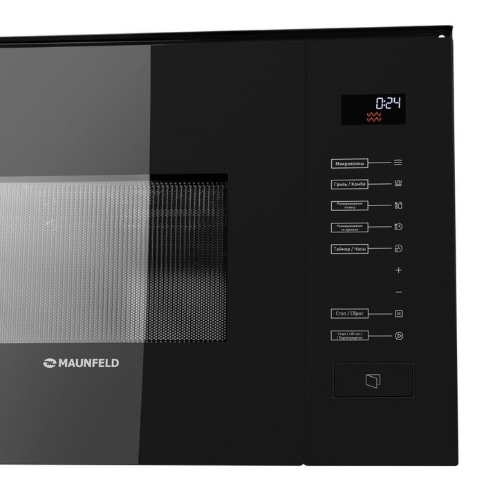 Встраиваемая микроволновая печь MAUNFELD MBMO.20.8GB, 800 Вт, 20 л, 8 режимов, чёрная - фото 51392098 Встраиваемая микроволновая печь MAUNFELD MBMO.20.8GB, 800 Вт, 20 л, 8 режимов, чёрная - фото 51392098