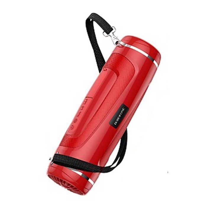 Портативная колонка Borofone BR7, 5 Вт, 1200 мАч, BT5.0, фонарик, красная - фото 51392120 Портативная колонка Borofone BR7, 5 Вт, 1200 мАч, BT5.0, фонарик, красная - фото 51392120