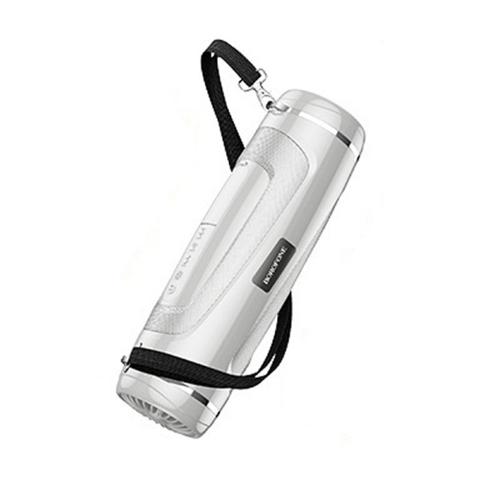 Портативная колонка Borofone BR7, 5 Вт, 1200 мАч, BT5.0, фонарик, серая - фото 51392125 Портативная колонка Borofone BR7, 5 Вт, 1200 мАч, BT5.0, фонарик, серая - фото 51392125