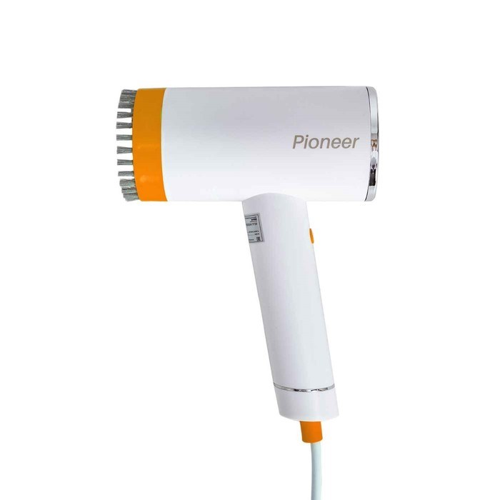 Отпариватель Pioneer SH109, ручной, 1000Вт, 100 мл, 20 г/мин, цвет серебристо-оранжевый - фото 51392352 Отпариватель Pioneer SH109, ручной, 1000Вт, 100 мл, 20 г/мин, цвет серебристо-оранжевый - фото 51392352