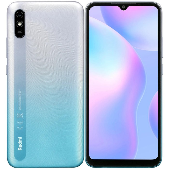 Смартфон Xiaomi Redmi 9A RU, 6.53", IPS, 2Гб, 32Гб, 13Мп, 5Мп, 5000мАч, синий - фото 51392650 Смартфон Xiaomi Redmi 9A RU, 6.53", IPS, 2Гб, 32Гб, 13Мп, 5Мп, 5000мАч, синий - фото 51392650