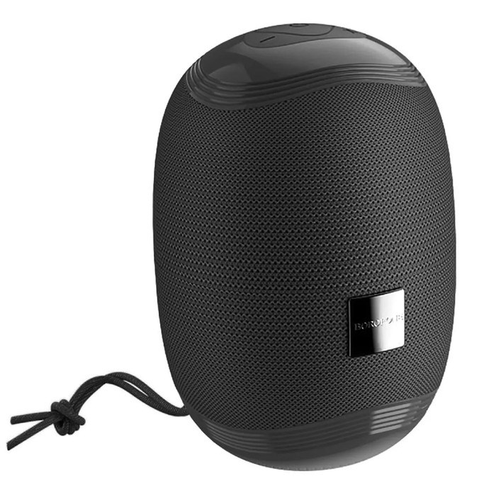 Портативная колонка Borofone R6, 10 Вт, BT5.0, AUX, FM, microSD, USB, 1200 мАч, чёрная - фото 51392689 Портативная колонка Borofone R6, 10 Вт, BT5.0, AUX, FM, microSD, USB, 1200 мАч, чёрная - фото 51392689