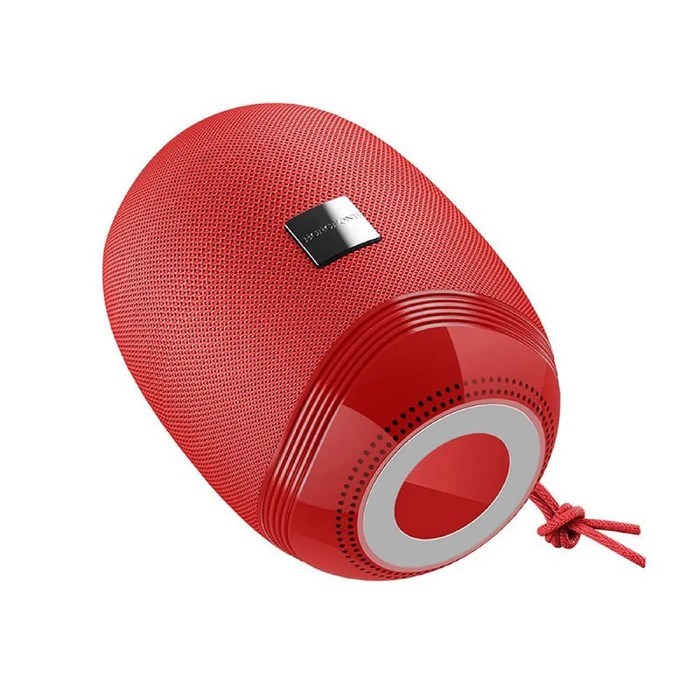 Портативная колонка Borofone R6, 10 Вт, BT5.0, AUX, FM, microSD, USB, 1200 мАч, красная - фото 51392715 Портативная колонка Borofone R6, 10 Вт, BT5.0, AUX, FM, microSD, USB, 1200 мАч, красная - фото 51392715