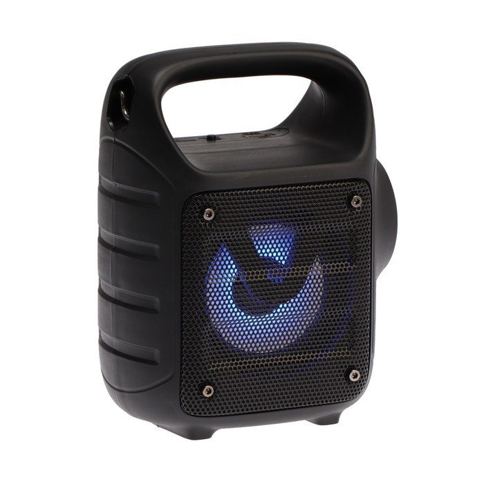 Портативная колонка Soundmax SM-PS5010B, 8Вт, 1200мАч, FM, BT 5.0, microSD, подсветка,фонарь - фото 51392786 Портативная колонка Soundmax SM-PS5010B, 8Вт, 1200мАч, FM, BT 5.0, microSD, подсветка,фонарь - фото 51392786