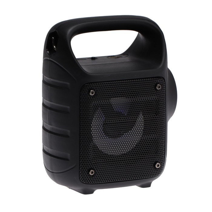 Портативная колонка Soundmax SM-PS5010B, 8Вт, 1200мАч, FM, BT 5.0, microSD, подсветка,фонарь - фото 51392787 Портативная колонка Soundmax SM-PS5010B, 8Вт, 1200мАч, FM, BT 5.0, microSD, подсветка,фонарь - фото 51392787