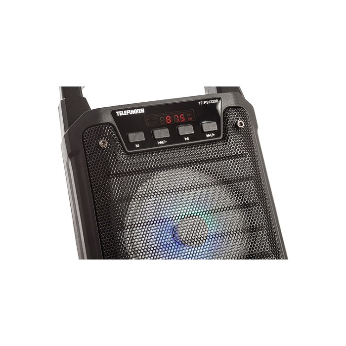 Портативная колонка Telefunken TF-PS1229B, 8Вт, 1200мАч, FM, BT 5.0, microSD, USB, подсветка - фото 51392803 Портативная колонка Telefunken TF-PS1229B, 8Вт, 1200мАч, FM, BT 5.0, microSD, USB, подсветка - фото 51392803