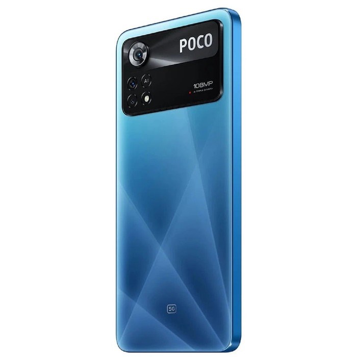Смартфон Xiaomi POCO X4 Pro 5G NFC RU, 6.67'', Amoled, 8Гб, 256Гб, 108Мп, 5000 мАч, синий - фото 51392913 Смартфон Xiaomi POCO X4 Pro 5G NFC RU, 6.67'', Amoled, 8Гб, 256Гб, 108Мп, 5000 мАч, синий - фото 51392913