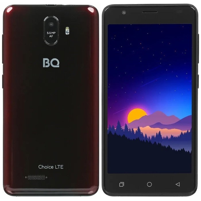 Смартфон BQ S-5046L Choice LTE, 5.0", IPS, 2 sim, 2Гб, 16Гб, 5Мп, microSD, 2000мАч, красный - фото 51392987 Смартфон BQ S-5046L Choice LTE, 5.0", IPS, 2 sim, 2Гб, 16Гб, 5Мп, microSD, 2000мАч, красный - фото 51392987