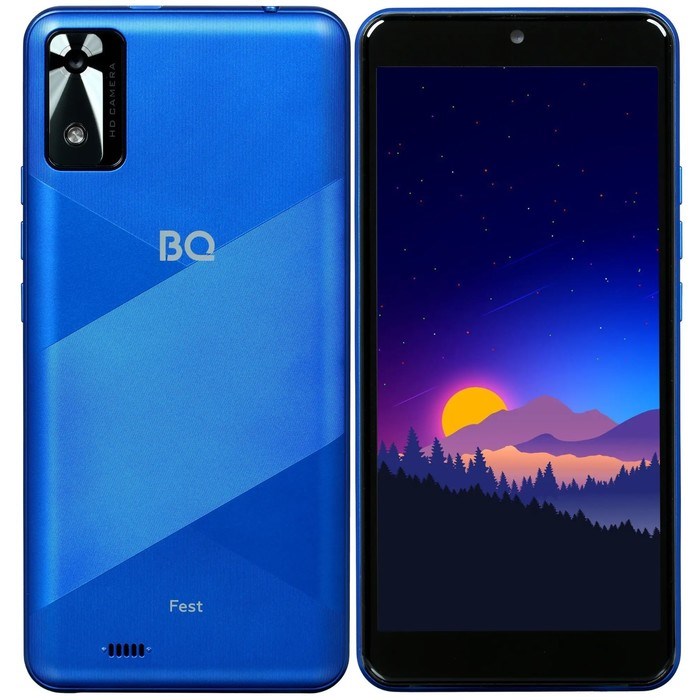 Смартфон BQ S-5565L Fest, 5.45", IPS, 2 sim, 2Гб, 16Гб, 2 Мп, microSD, 2200мАч, темно-синий - фото 51392998 Смартфон BQ S-5565L Fest, 5.45", IPS, 2 sim, 2Гб, 16Гб, 2 Мп, microSD, 2200мАч, темно-синий - фото 51392998