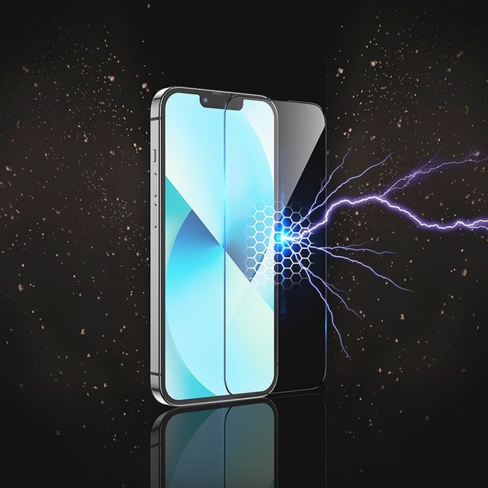Защитное стекло Hoco A27, для iPhone 13/13 Pro, анти отпечатки, анти царапины, черная рамка - фото 51393017 Защитное стекло Hoco A27, для iPhone 13/13 Pro, анти отпечатки, анти царапины, черная рамка - фото 51393017