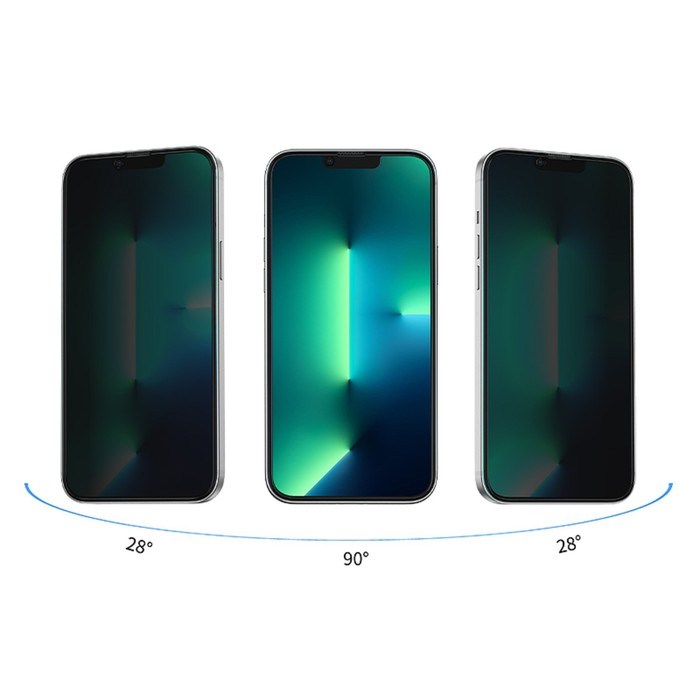 Защитное стекло Hoco A25, для iPhone 13/13 Pro, анти шпион, анти отпечатки, черная рамка - фото 51393064 Защитное стекло Hoco A25, для iPhone 13/13 Pro, анти шпион, анти отпечатки, черная рамка - фото 51393064