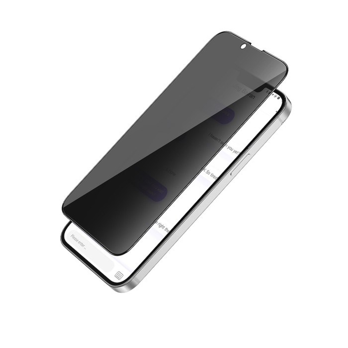 Защитное стекло Hoco A25, для iPhone 13/13 Pro, анти шпион, анти отпечатки, черная рамка - фото 51393065 Защитное стекло Hoco A25, для iPhone 13/13 Pro, анти шпион, анти отпечатки, черная рамка - фото 51393065