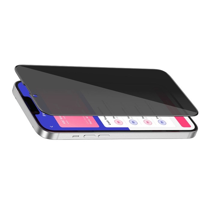Защитное стекло Hoco A25, для iPhone 13/13 Pro, анти шпион, анти отпечатки, черная рамка - фото 51393066 Защитное стекло Hoco A25, для iPhone 13/13 Pro, анти шпион, анти отпечатки, черная рамка - фото 51393066