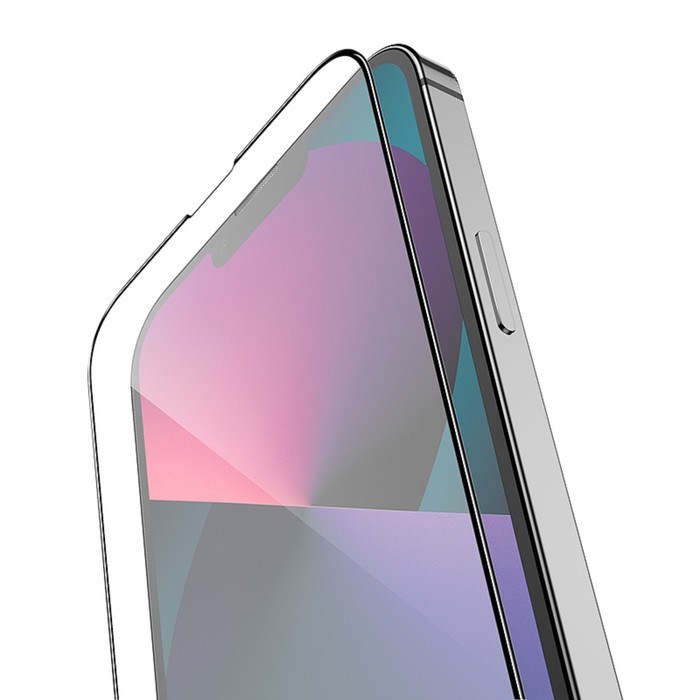 Защитное стекло Hoco G1, для iPhone 13 mini, ПЭТ слой, анти отпечатки, черная рамка - фото 51393073 Защитное стекло Hoco G1, для iPhone 13 mini, ПЭТ слой, анти отпечатки, черная рамка - фото 51393073