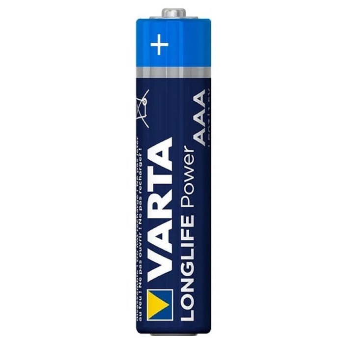 Батарейка алкалиновая Varta LongLife Power, AAA, LR03-8BL, 1.5В, блистер, 8 шт. - фото 51393308 Батарейка алкалиновая Varta LongLife Power, AAA, LR03-8BL, 1.5В, блистер, 8 шт. - фото 51393308