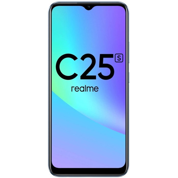 Смартфон Realme C25S, 6.5", LCD, 2 sim, 4 Гб, 128 Гб, 48 Мп, 8 Мп, 6000 мАч, NFC, синий - фото 51393354 Смартфон Realme C25S, 6.5", LCD, 2 sim, 4 Гб, 128 Гб, 48 Мп, 8 Мп, 6000 мАч, NFC, синий - фото 51393354