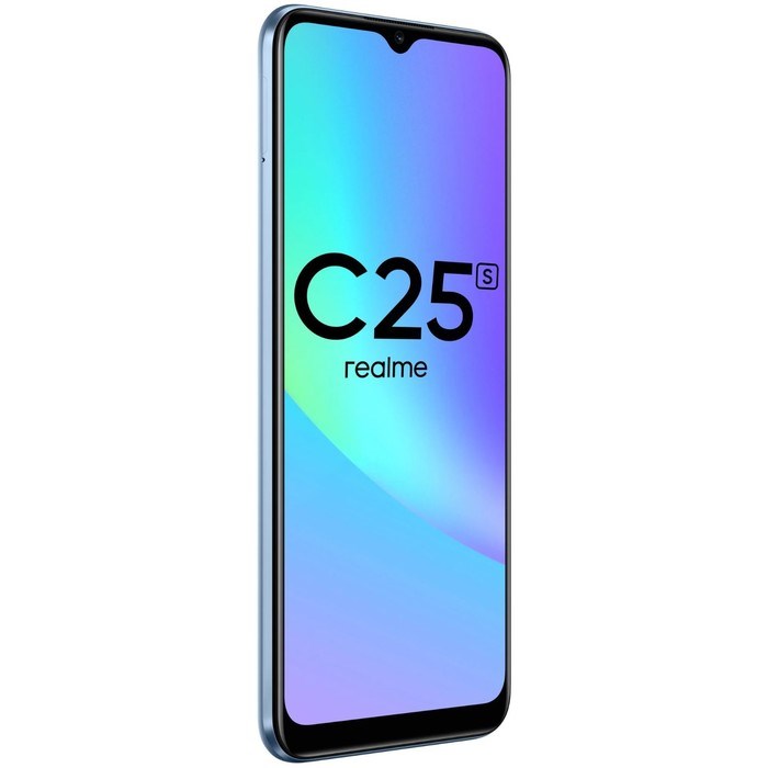 Смартфон Realme C25S, 6.5", LCD, 2 sim, 4 Гб, 128 Гб, 48 Мп, 8 Мп, 6000 мАч, NFC, синий - фото 51393356 Смартфон Realme C25S, 6.5", LCD, 2 sim, 4 Гб, 128 Гб, 48 Мп, 8 Мп, 6000 мАч, NFC, синий - фото 51393356